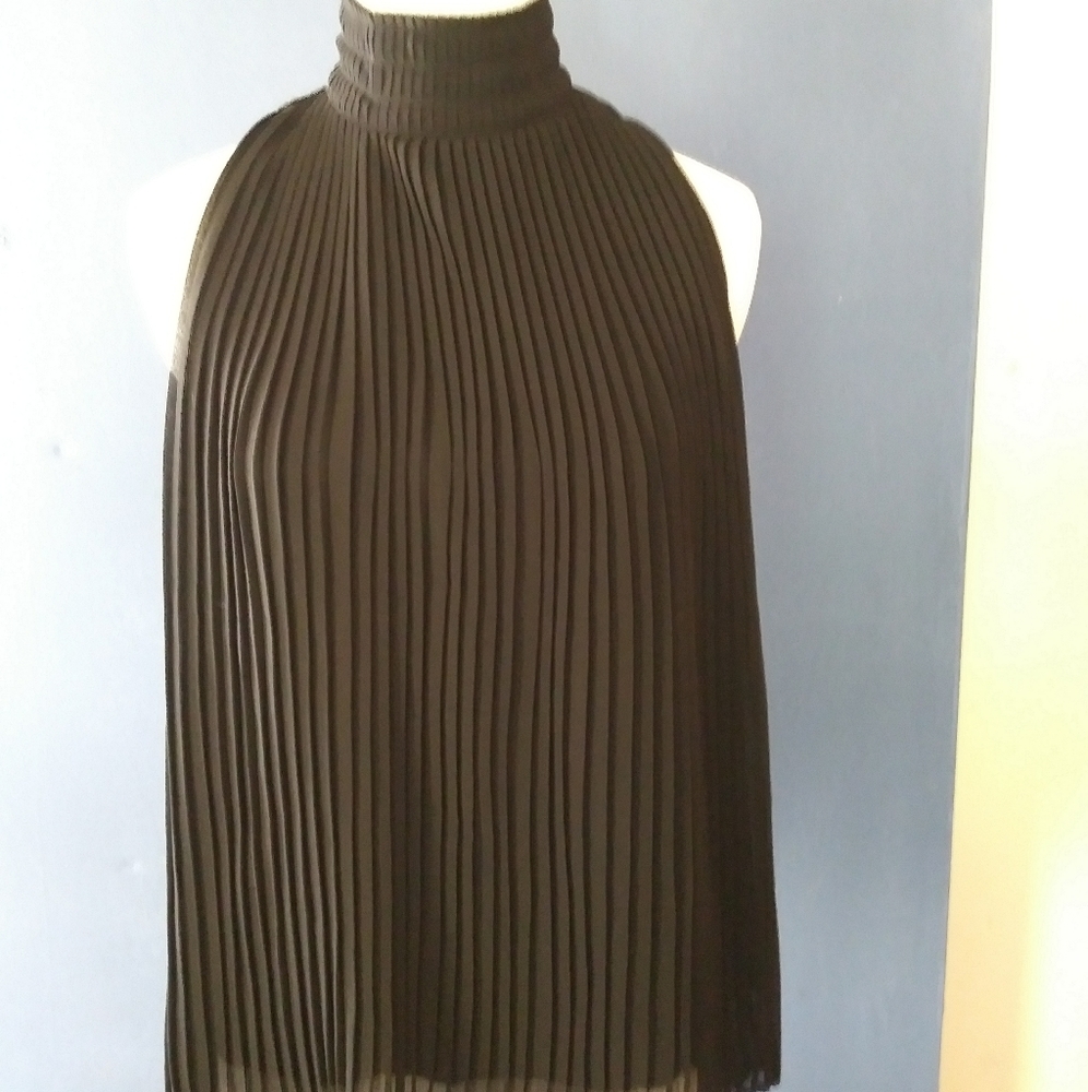 Zara Pleated Halter Top